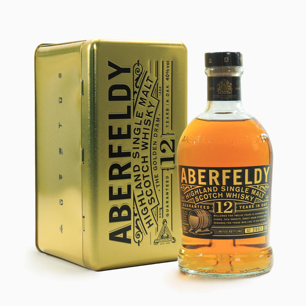 Aberfeldy - 12 Year Old (Gold Bar Tin)
