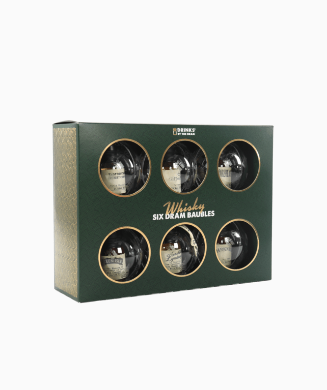 Drinks By The Dram - Whisky Baubles (Box of 6)