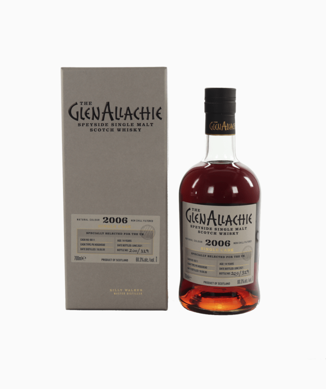 GlenAllachie - 14 Year Old (2006) Single Cask #6611 (Pedro Ximenez Hogshead)