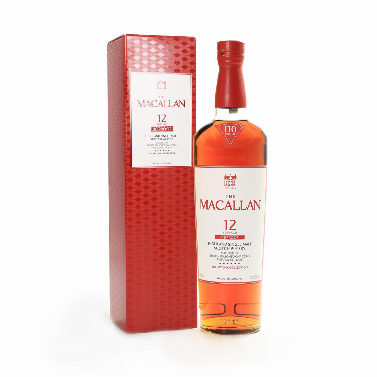 Macallan - 12 Year Old (Sherry Oak) 110 Proof