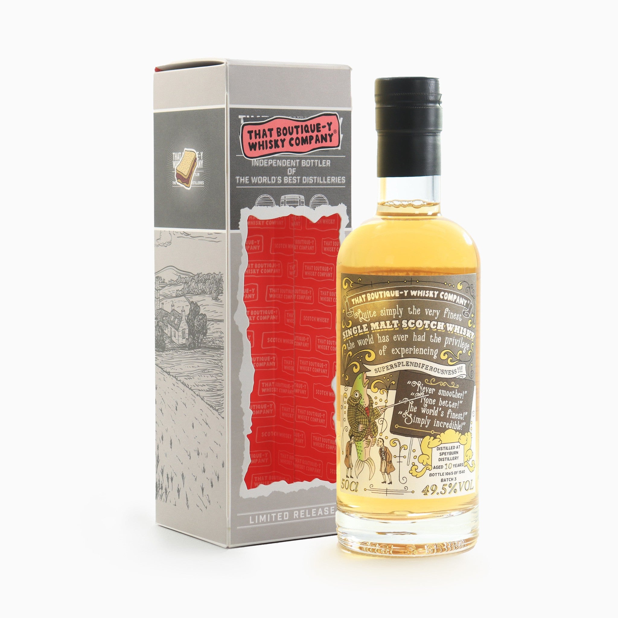 Speyburn - 10 Year Old (That Boutique y Whisky Company) Batch 3