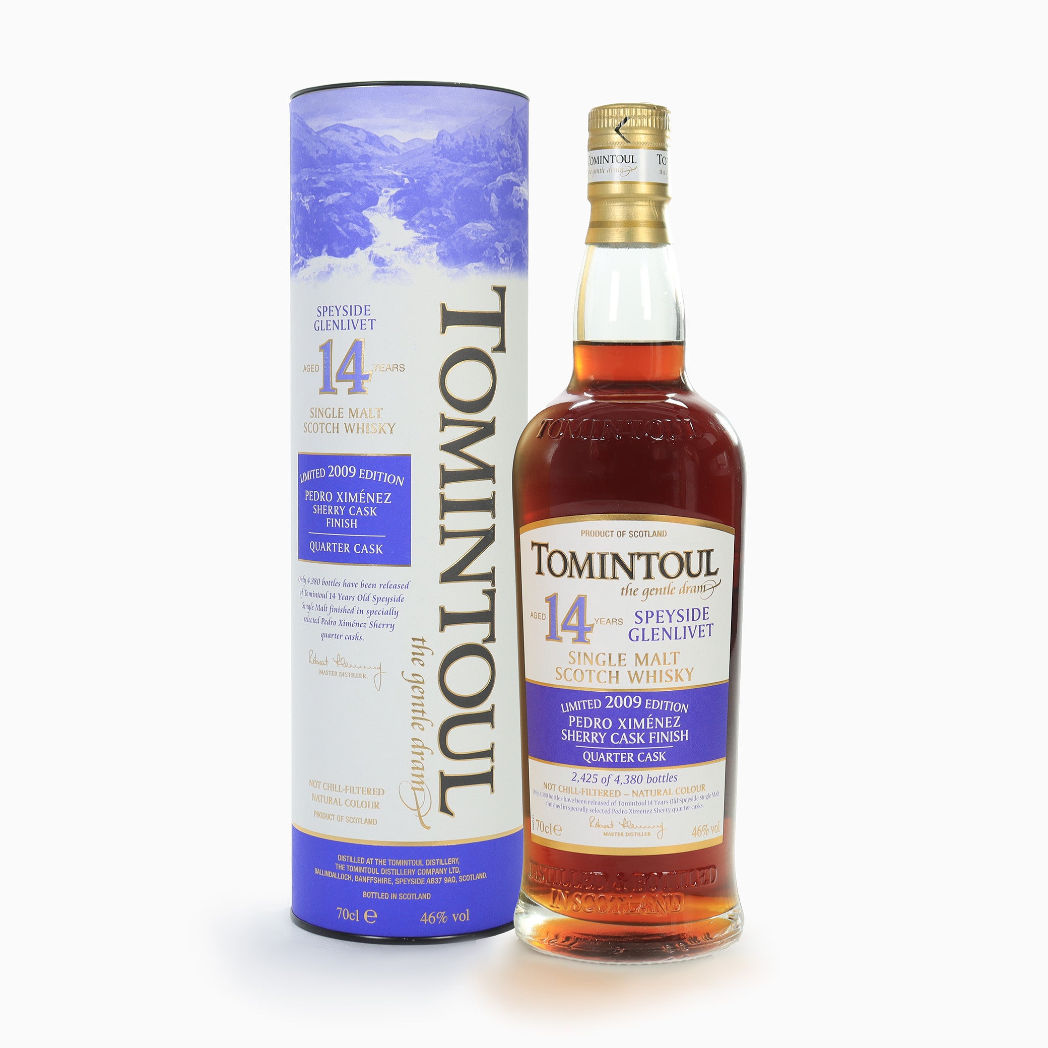 Tomintoul - 14 Year Old (2009) PX Sherry Quarter Cask Finish