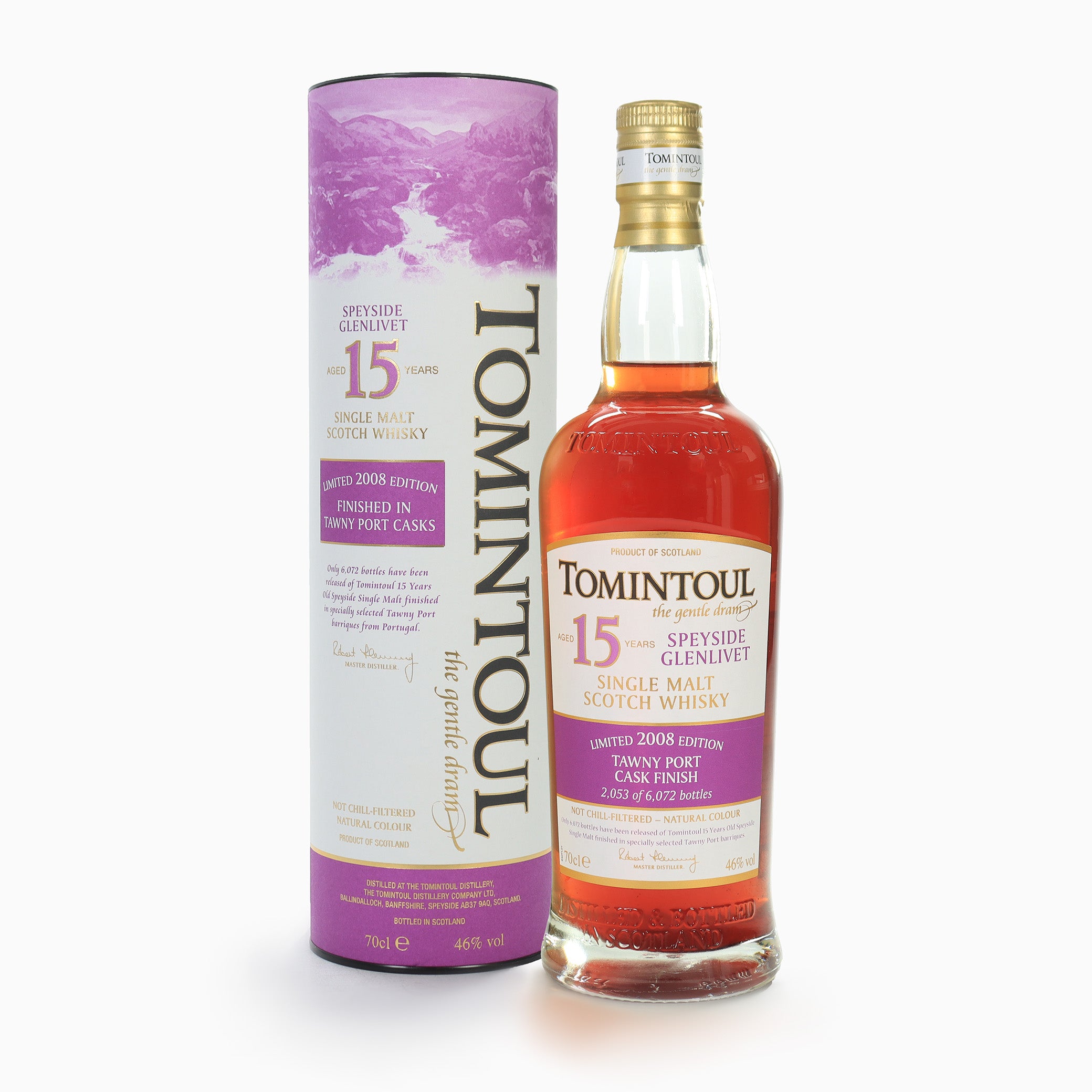 Tomintoul - 15 Year Old (2008) Tawny Port Cask Finish