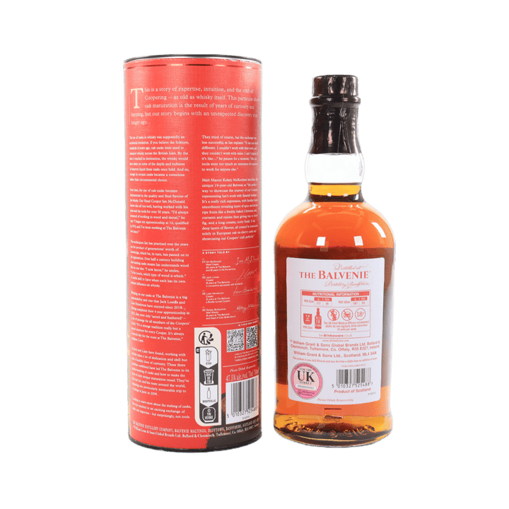 Balvenie - 19 Year Old (A Revelation of Cask And Character) Stories Range