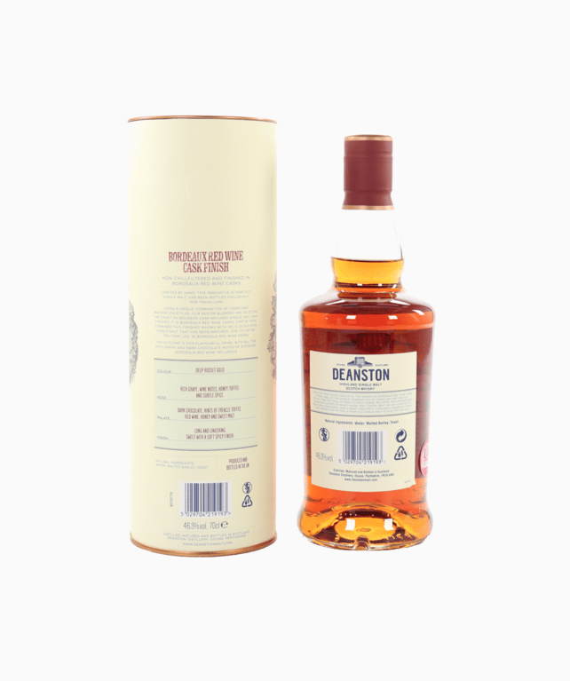 Deanston - 10 Year Old (Bordeaux Red Wine Cask)