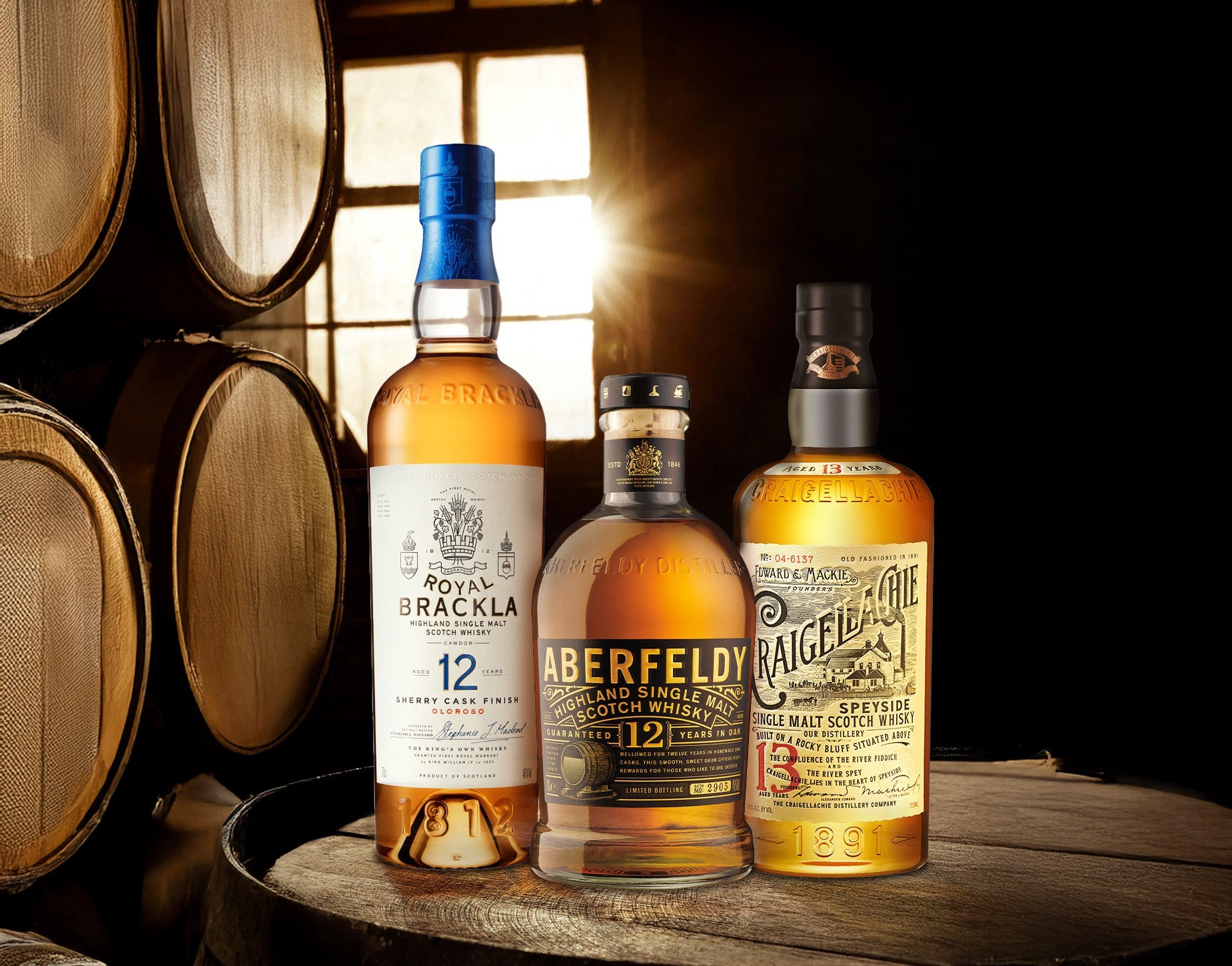 Discover Aberfeldy, Craigellachie & Royal Brackla - 22/05/2026