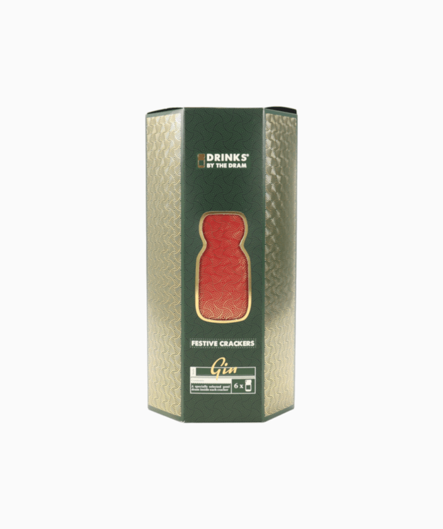 Drinks By The Dram - Gin Christmas Crackers (Box of 6)