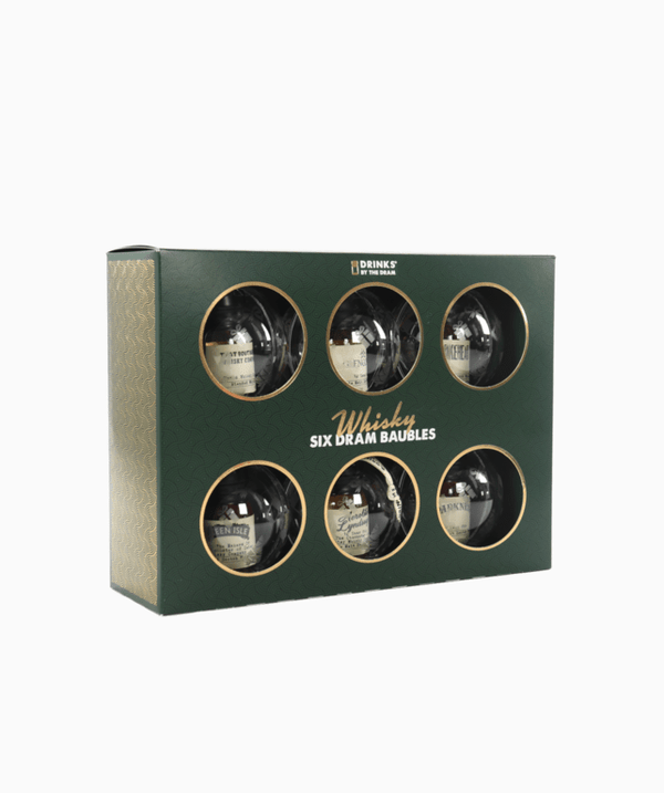 Drinks By The Dram - Whisky Baubles (Box of 6)