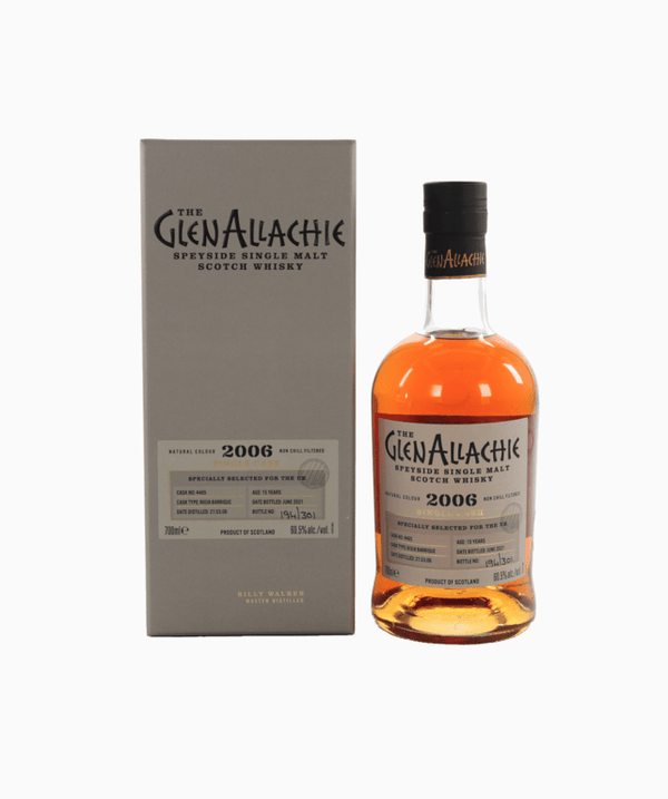 GlenAllachie - 15 Year Old (2006) Single Cask #4465 (Rioja Barrique)