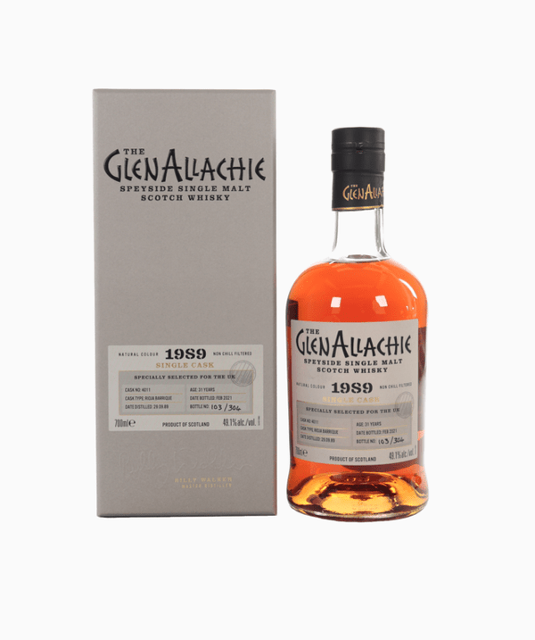 GlenAllachie - 31 Year Old (1989) Single Cask #4011 (Rioja Barrique)