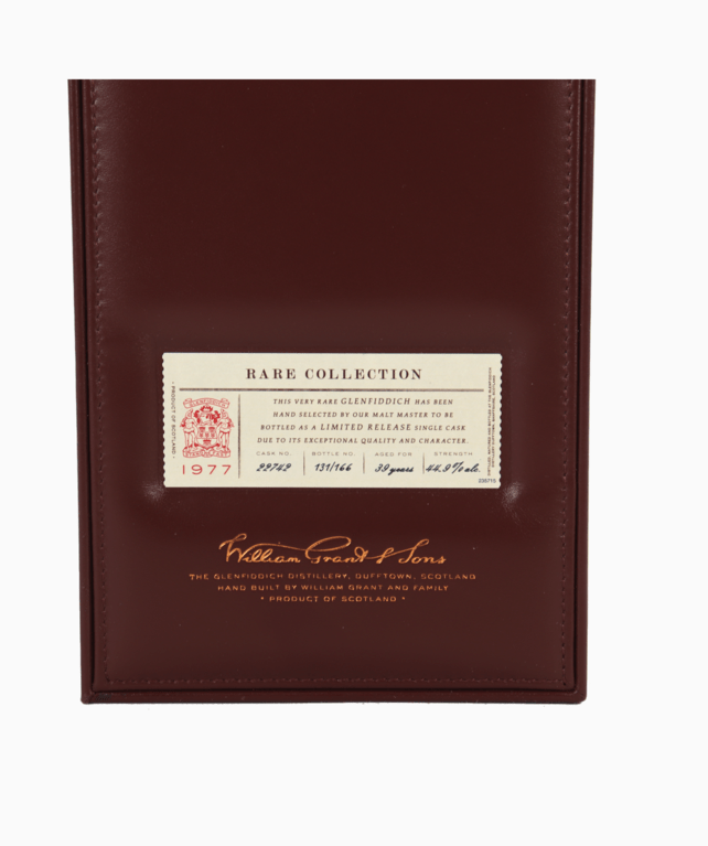Glenfiddich - 39 Year Old (Rare Collection 1977)