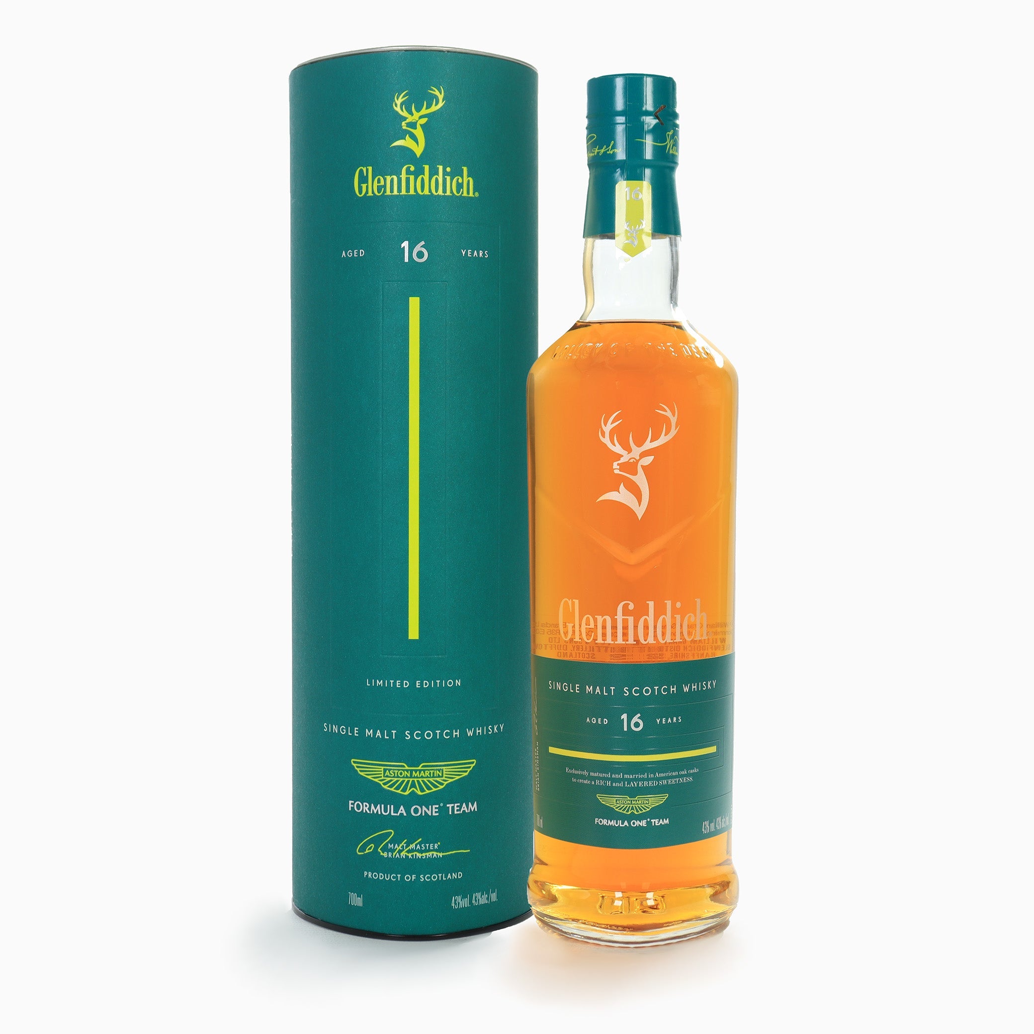 Glenfiddich & Aston Martin Formula One™ Team - 16 Year Old (Limited Edition)
