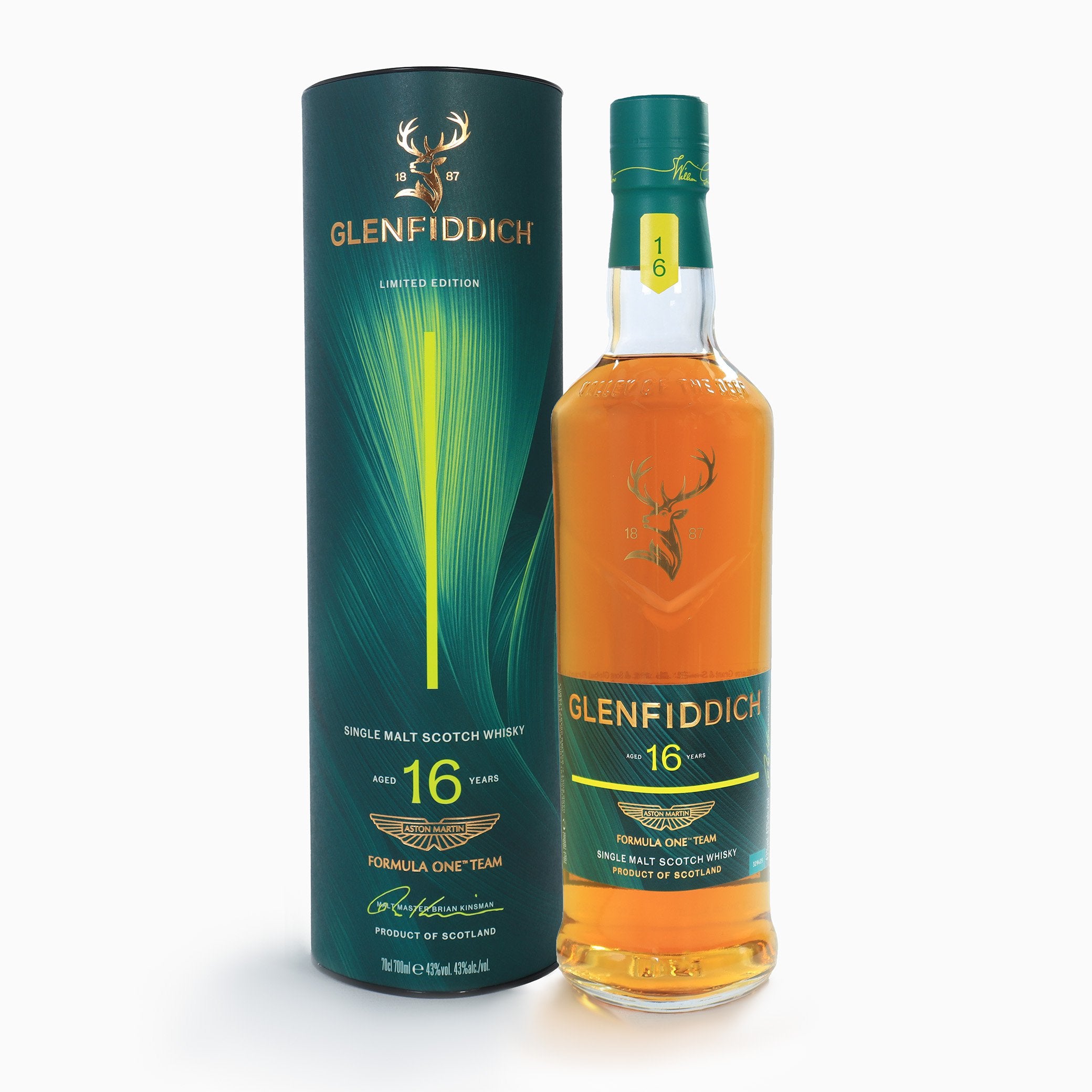 Glenfiddich & Aston Martin Formula One™ Team - 16 Year Old (Limited Edition Release No.2)