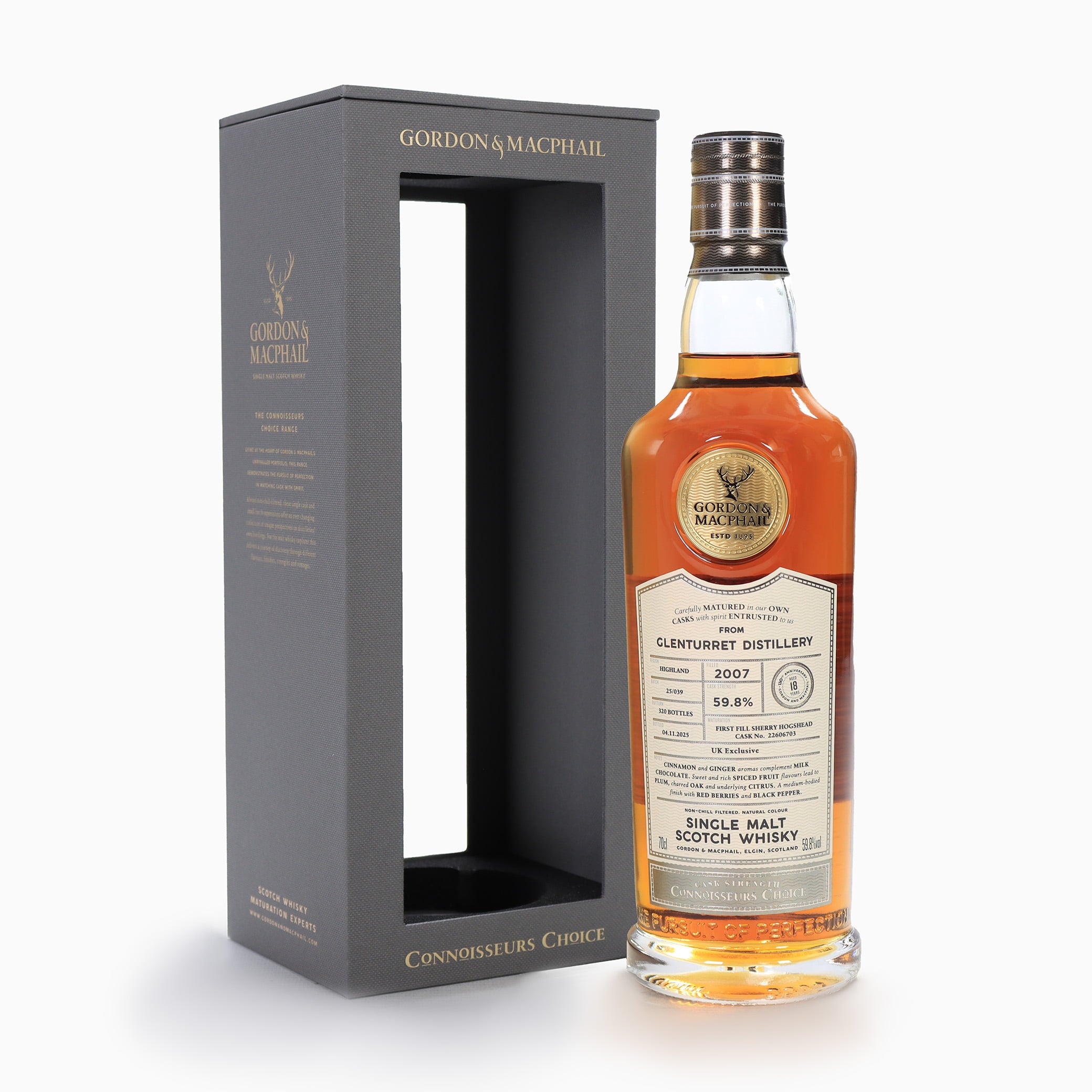 Glenturret - 18 Year Old (2007) Gordon & MacPhail (Connoisseurs Choice)
