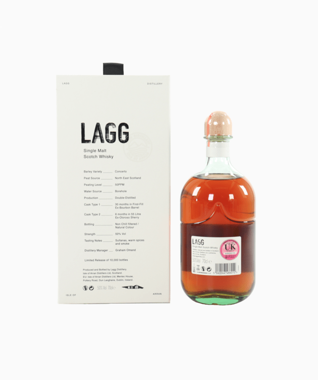 Lagg - Inaugural Batch #2 (Ex Oloroso Sherry Casks)