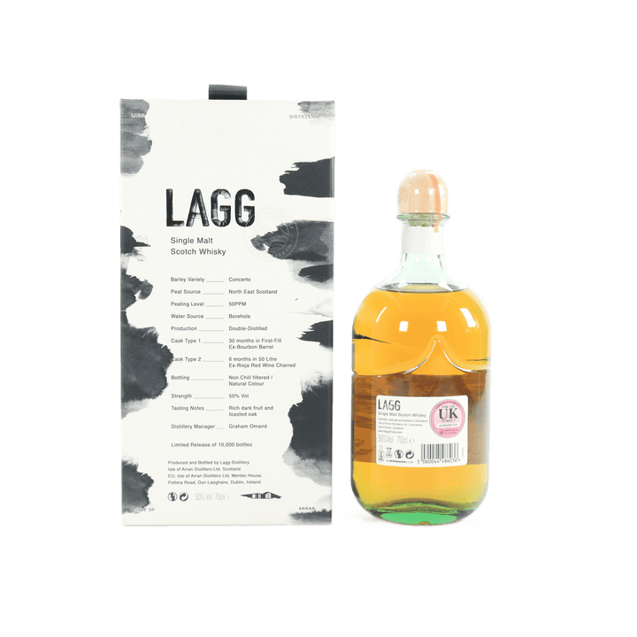 Lagg - Inaugural Batch #3 (Ex-Red Wine Charred Casks)