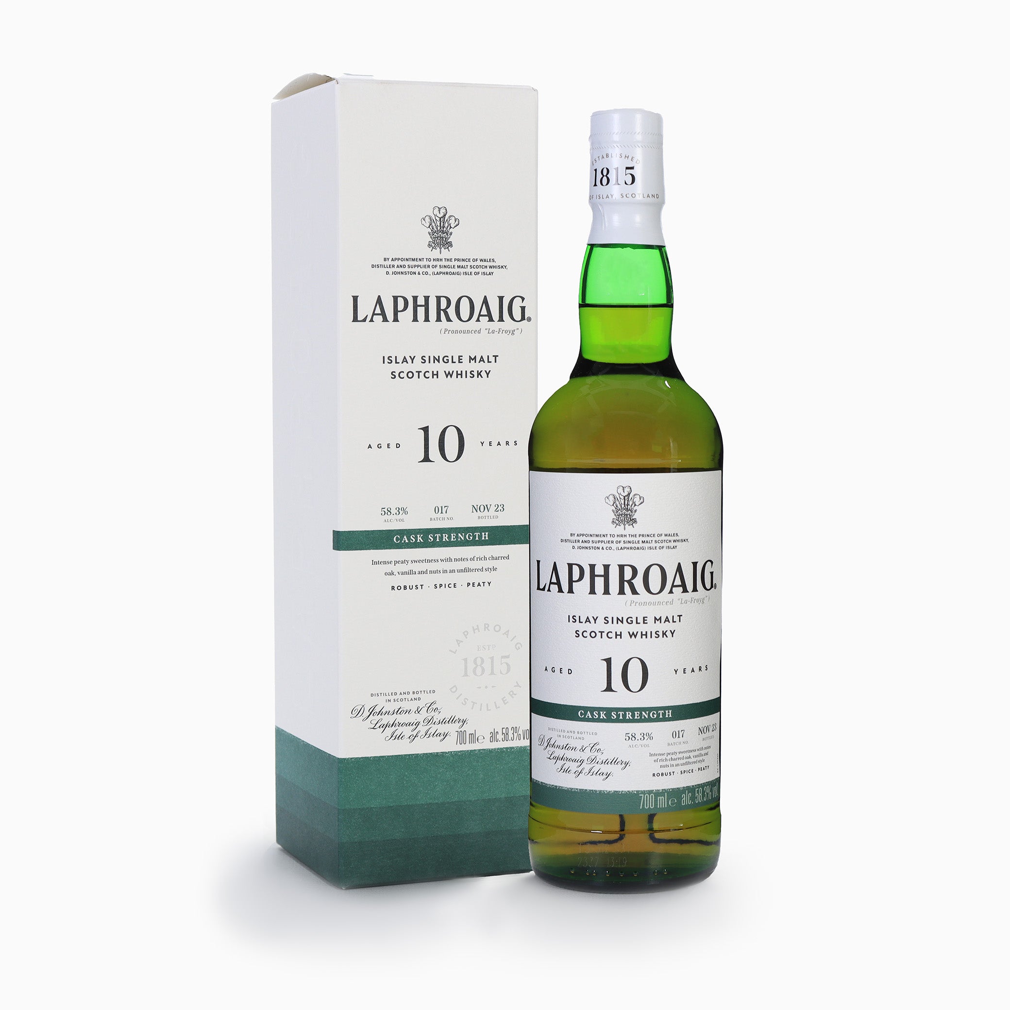 Laphroaig - 10 Year Old (Cask Strength) Batch #17