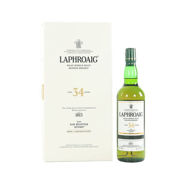 Laphroaig - 34 Year Old (Ian Hunter Book 5) Enduring Spirit