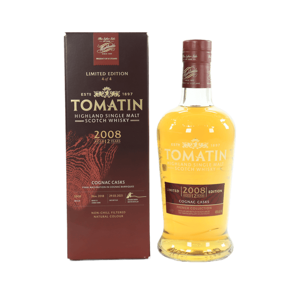 Tomatin - 12 Year Old (2008) French Collection (Cognac Cask)