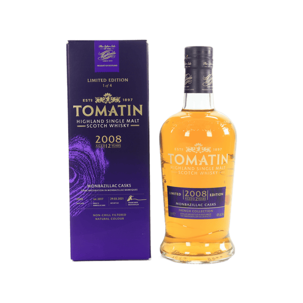 Tomatin - 12 Year Old (2008) French Collection (Monbazillac Cask)