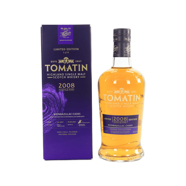 Tomatin - 12 Year Old (2008) French Collection (Monbazillac Cask)