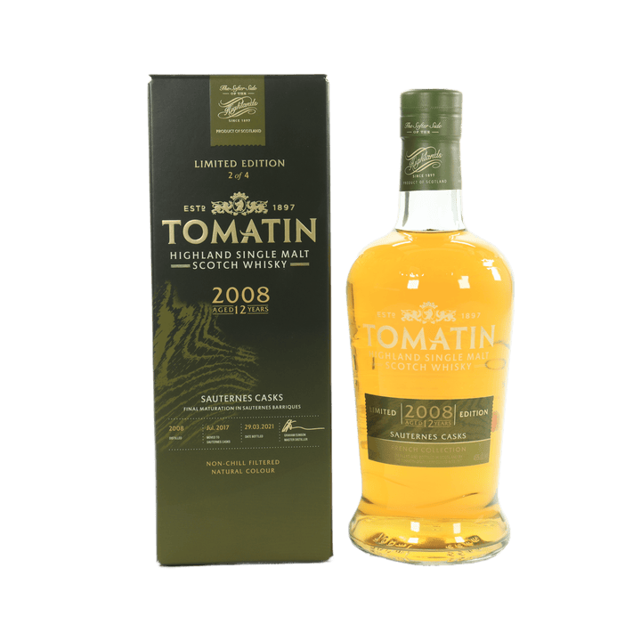 Tomatin - 12 Year Old (2008) French Collection (Sauternes Cask)