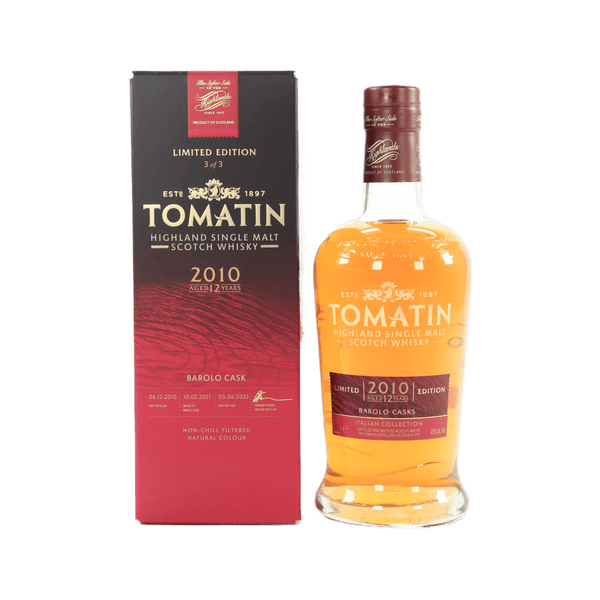Tomatin - 12 Year Old (2010) Italian Collection (Barolo Cask)