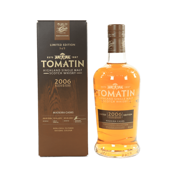 Tomatin - 15 Year Old (2006) Portuguese Collection (Madeira Cask)